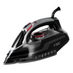 Russell Hobbs Steam Iron [3100W, 210 g/min extra steam boost, 70 g/min steam] Power Steam (350ml, ceramic soleplate, self-cleaning & spray water function, anti-limescale, drip stop) 20630
